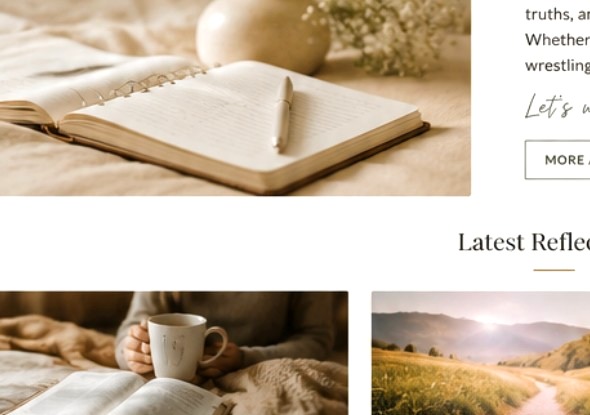Notebook and flowers on a soft bed